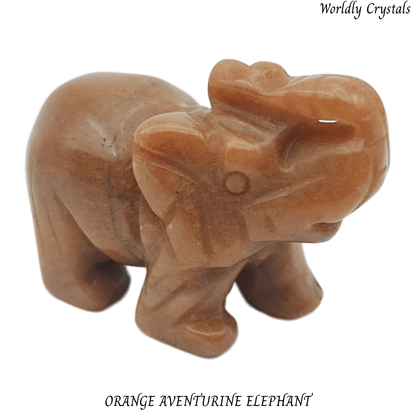 Elephant Aventurine Orange