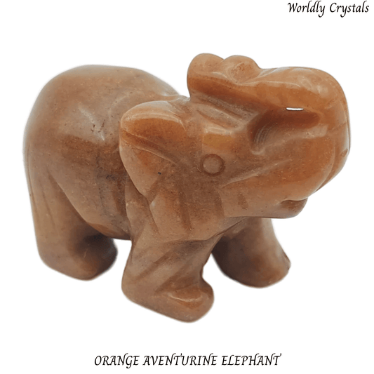 Elephant Aventurine Orange