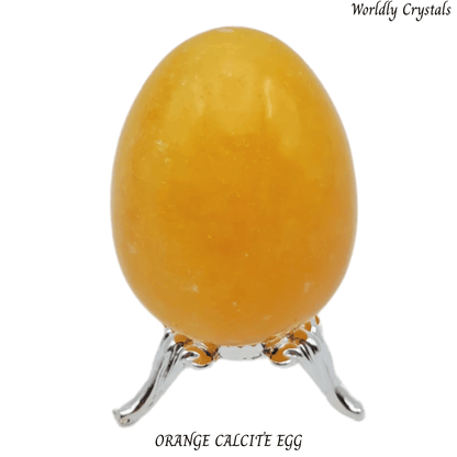 Egg Calcite Orange