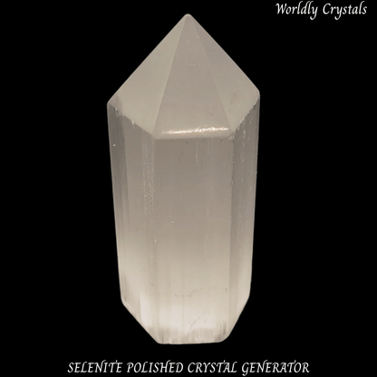 Generator Selenite Polished