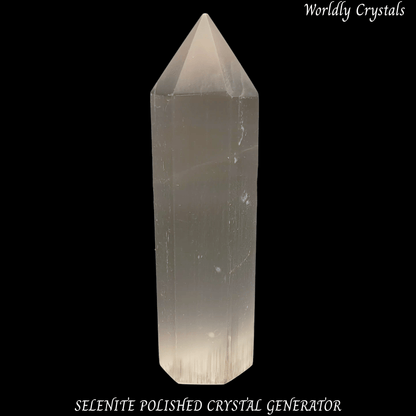 Generator Selenite Polished