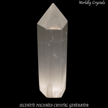 Generator Selenite Polished