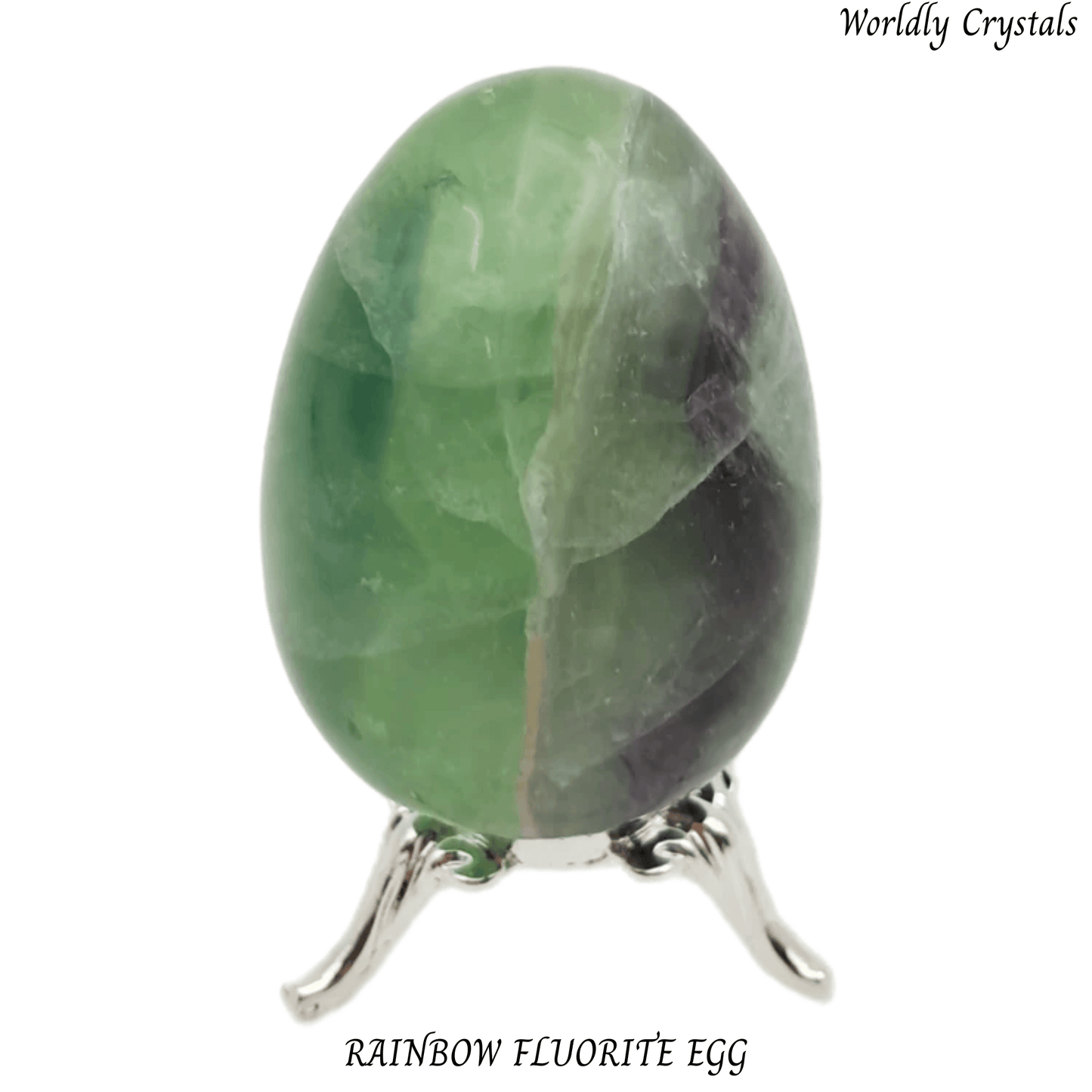 Egg Fluorite Rainbow