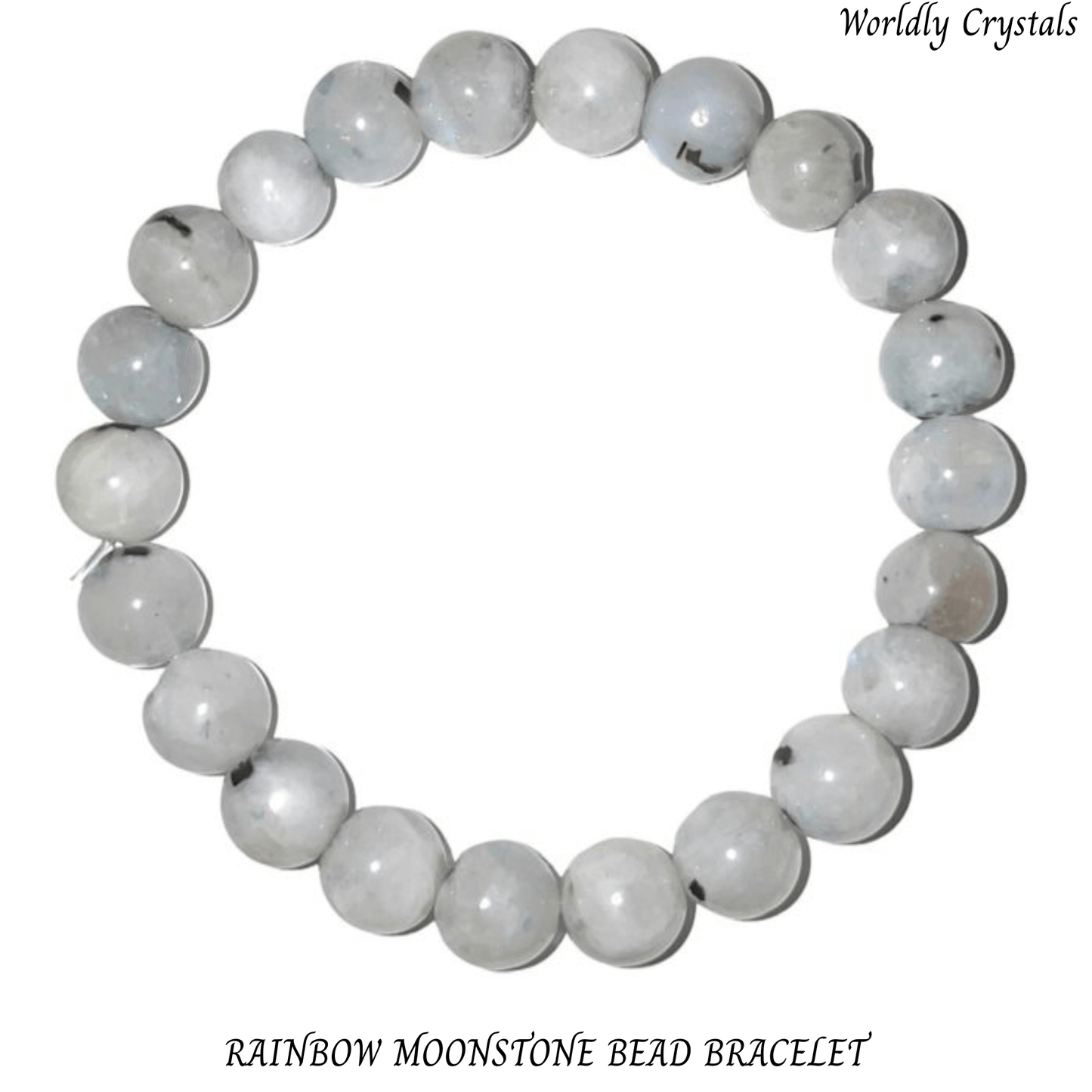 Bead Bracelet Moonstone Rainbow