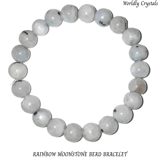Bead Bracelet Moonstone Rainbow