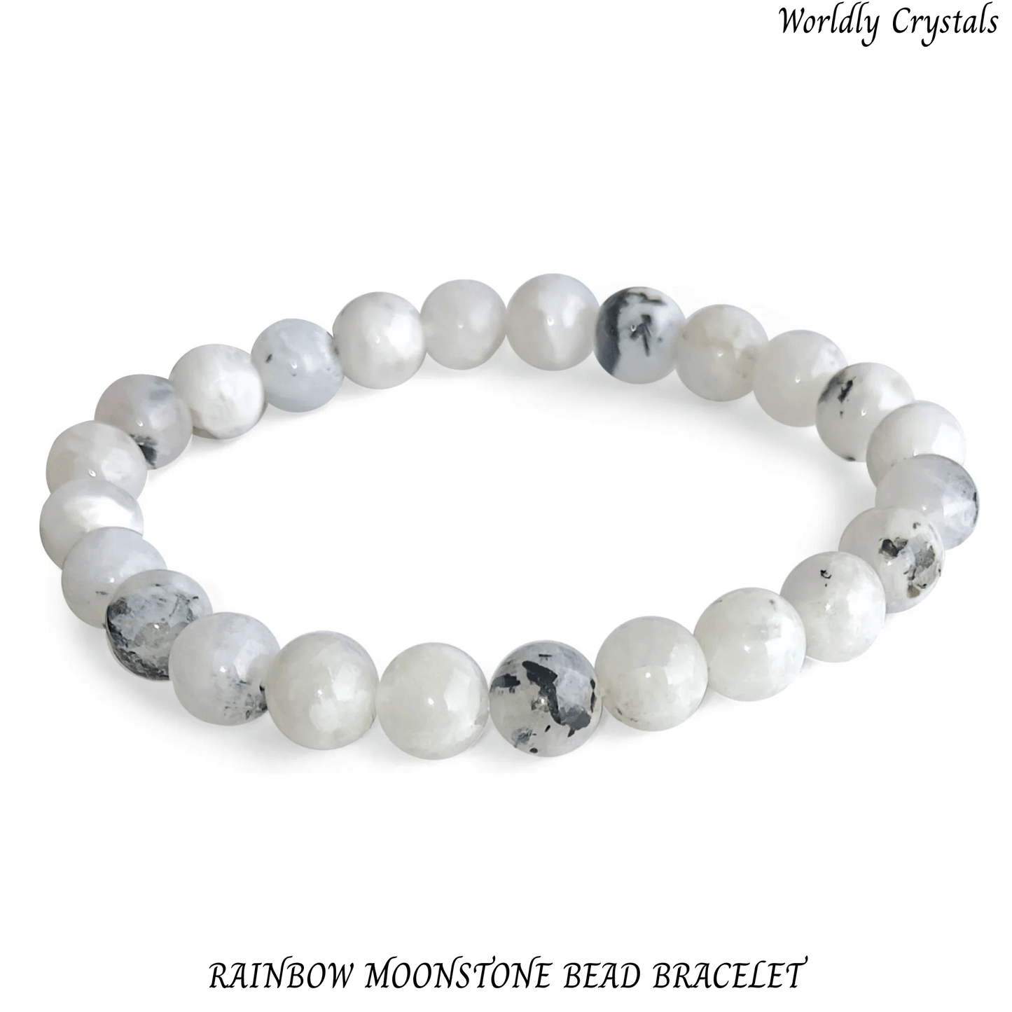 Bead Bracelet Moonstone Rainbow