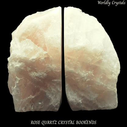 Bookends Rose Quartz
