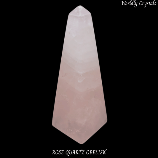 Obelisk Rose Quartz