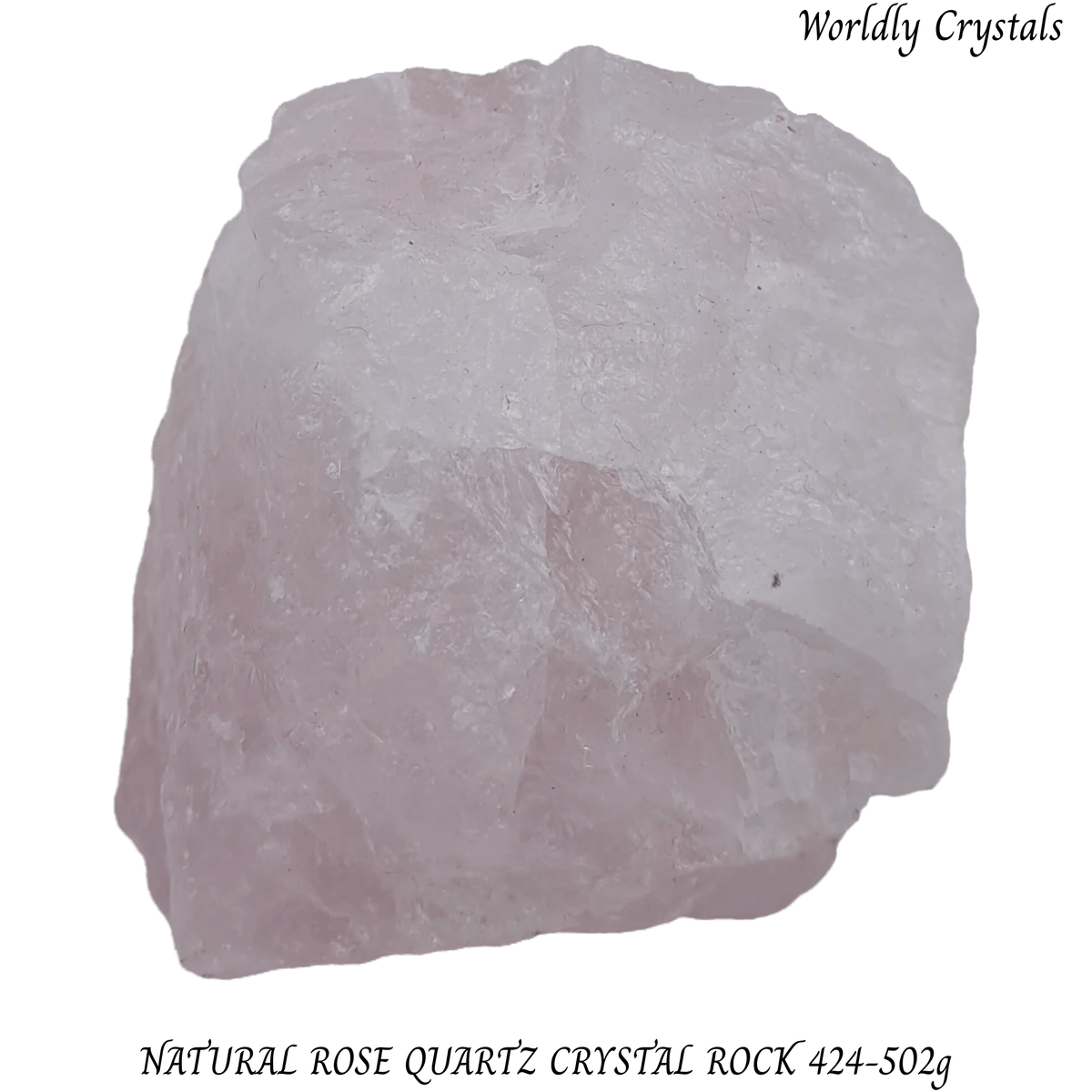 Rock Rose Quartz 424-502g