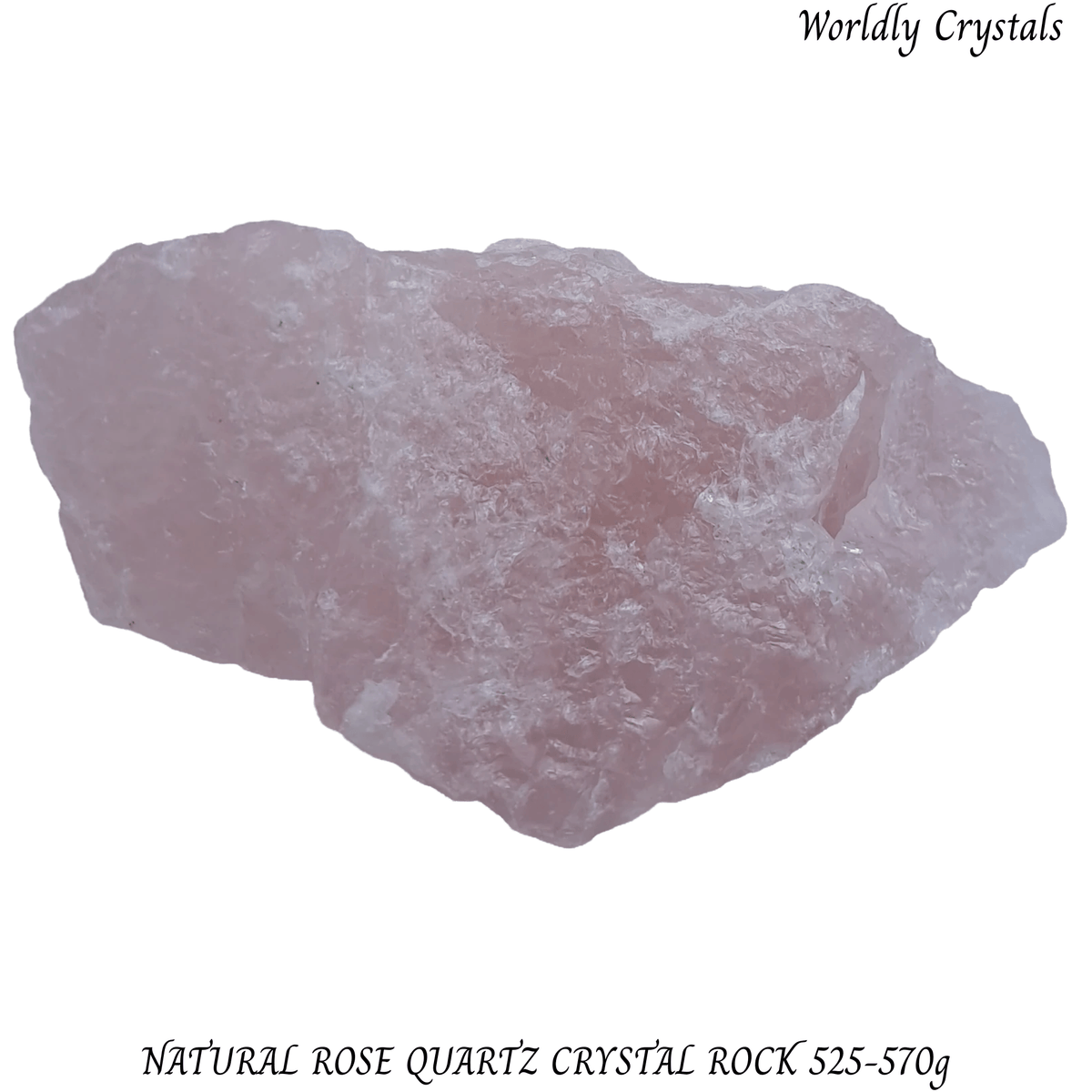 Rock Rose Quartz 525-570g
