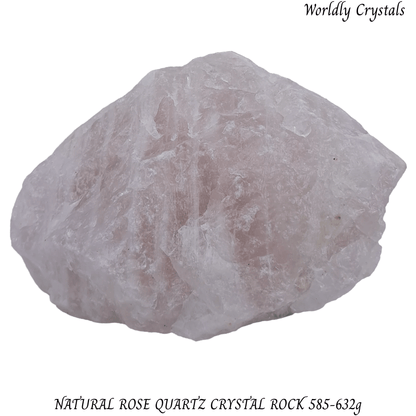 Rock Rose Quartz 585-632g