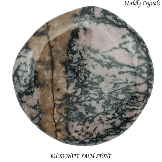 Palm Stone Rhodonite