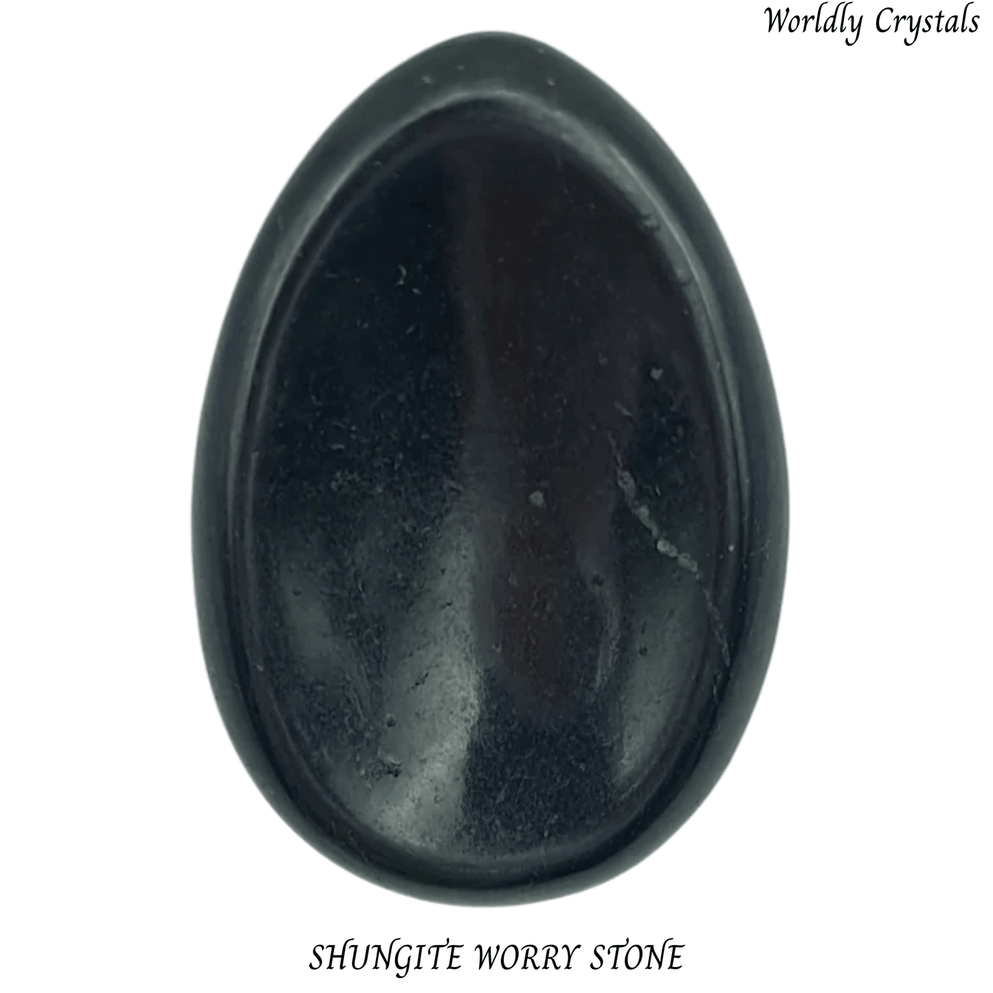 Worry Stone Shungite Oval