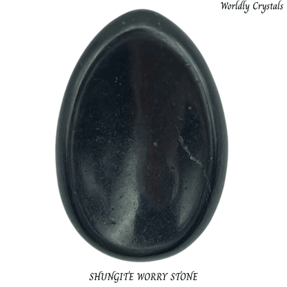 Worry Stone Shungite Oval