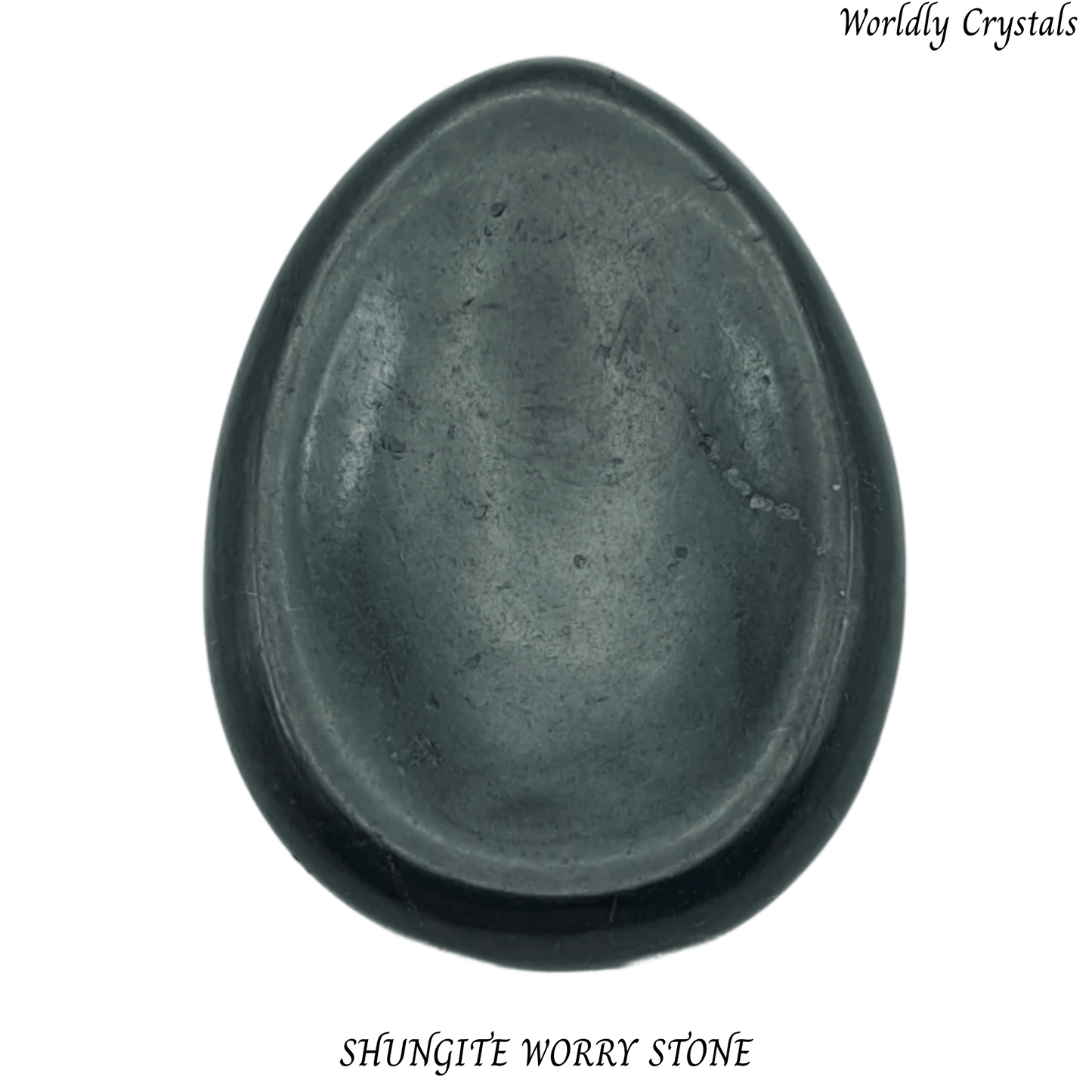 Worry Stone Shungite Oval