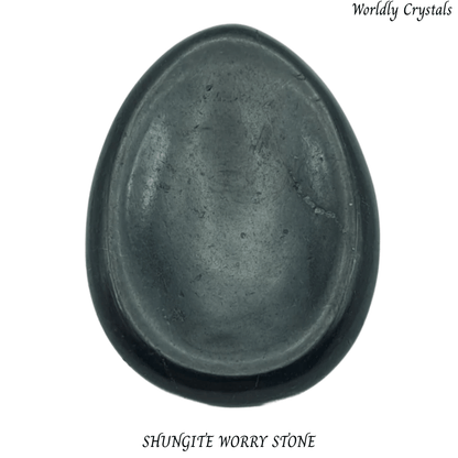 Worry Stone Shungite Oval