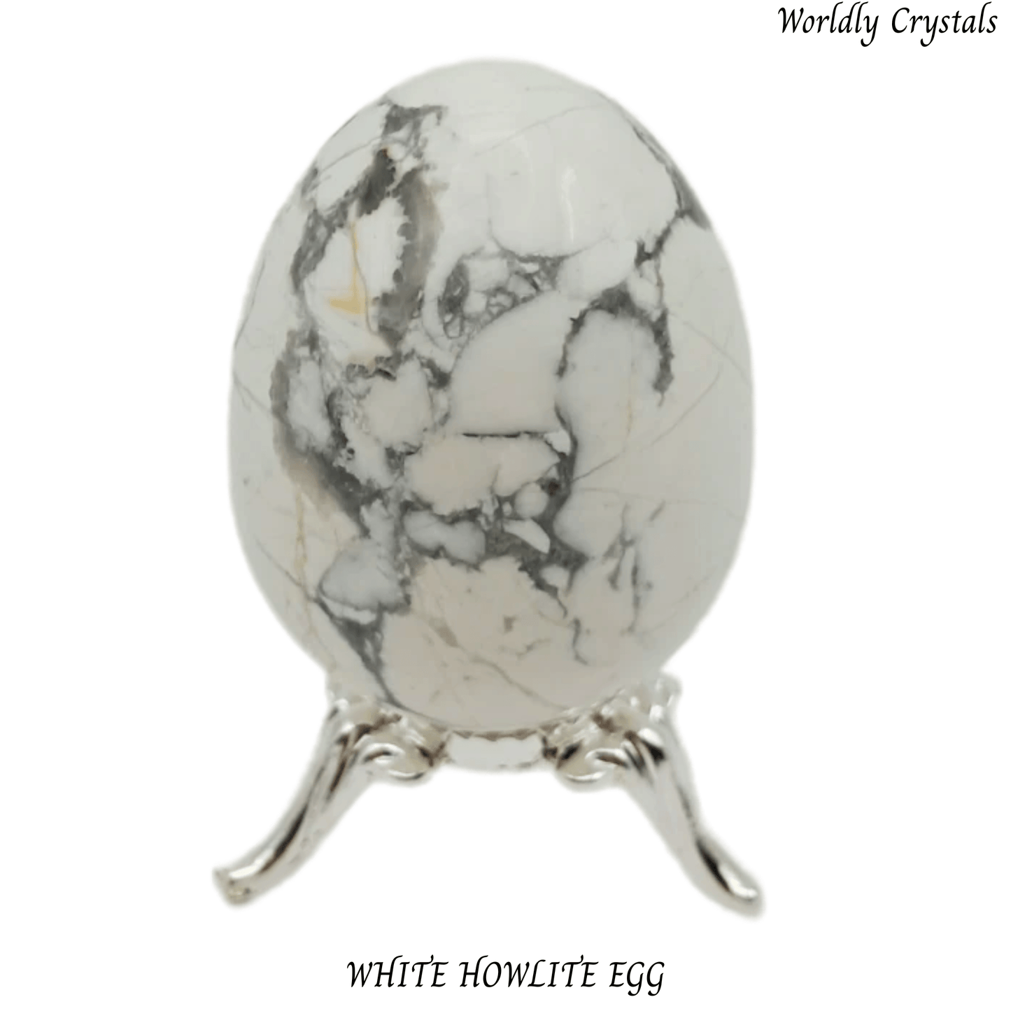 Egg Howlite White