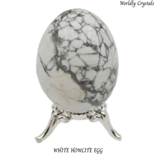 Egg Howlite White