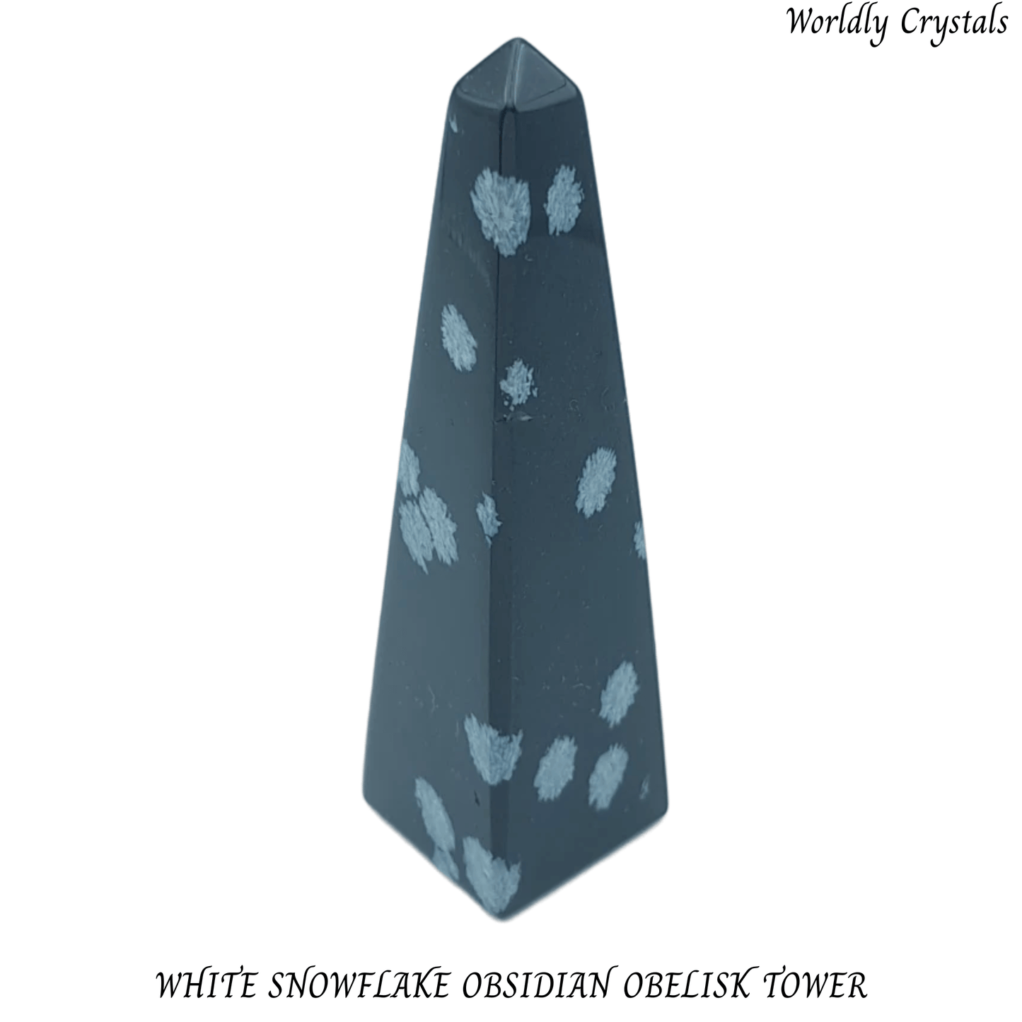 Obelisk Obsidian Snowflake White