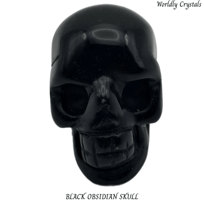 Skull Obsidian Black
