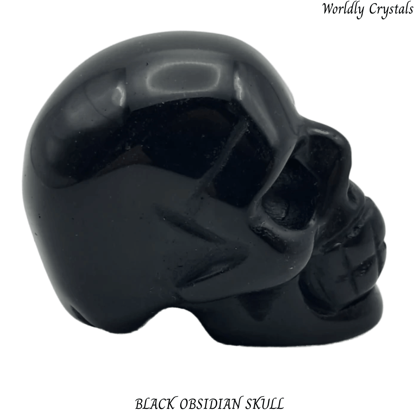 Skull Obsidian Black
