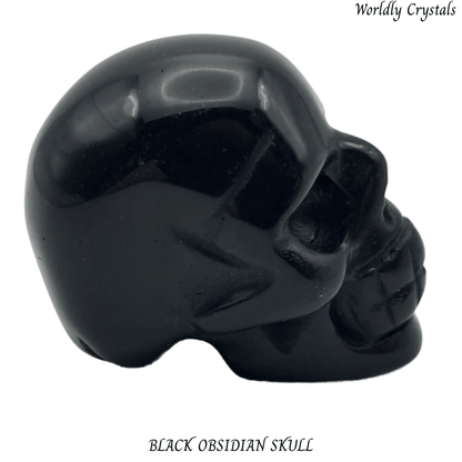 Skull Obsidian Black