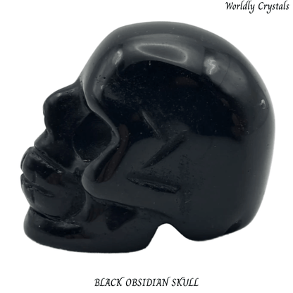 Skull Obsidian Black