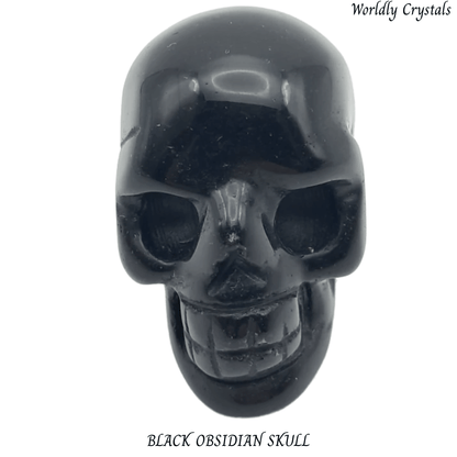Skull Obsidian Black