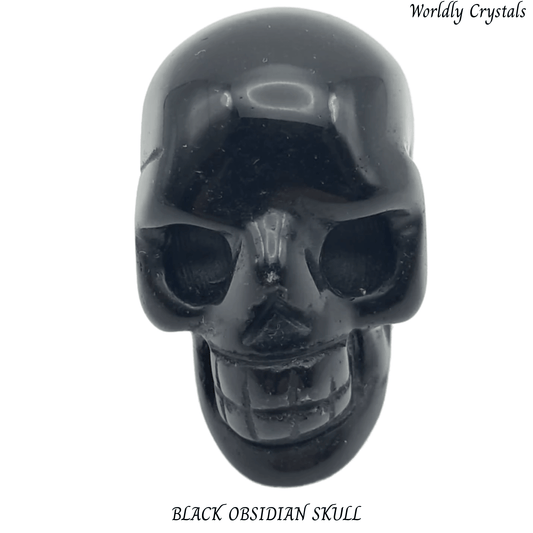 Skull Obsidian Black