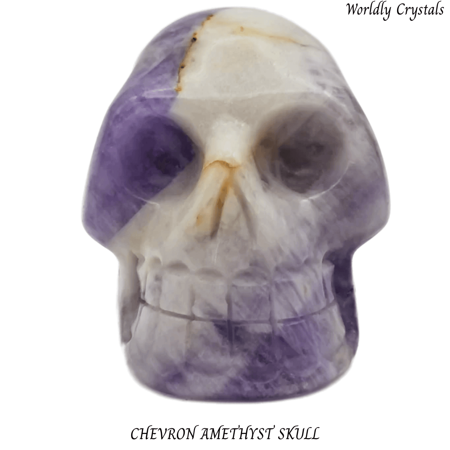 Skull Amethyst Chevron