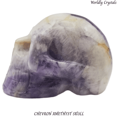 Skull Amethyst Chevron