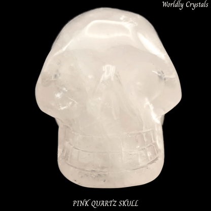 Skull Quartz Pink