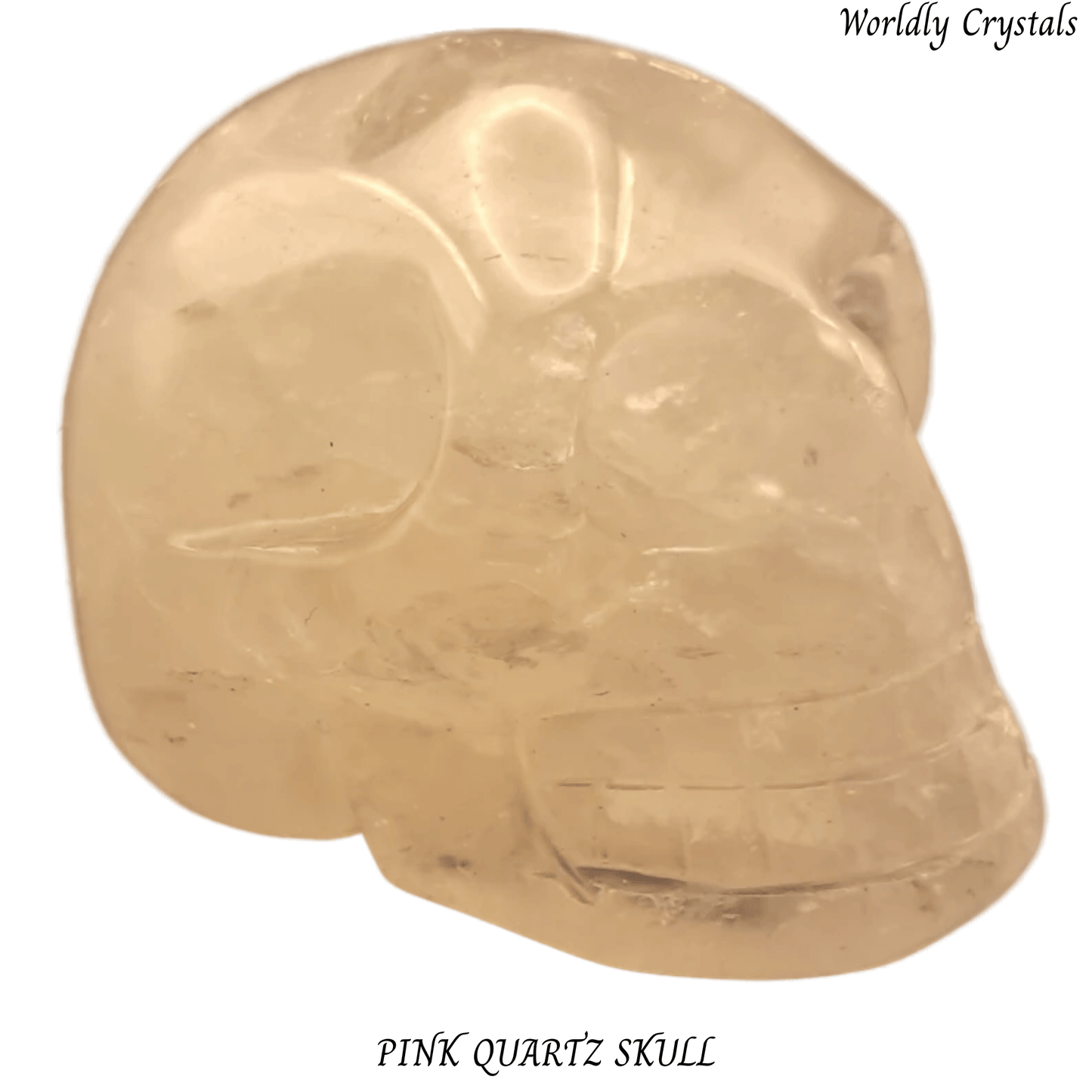 Skull Quartz Pink