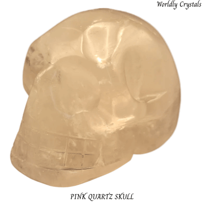 Skull Quartz Pink