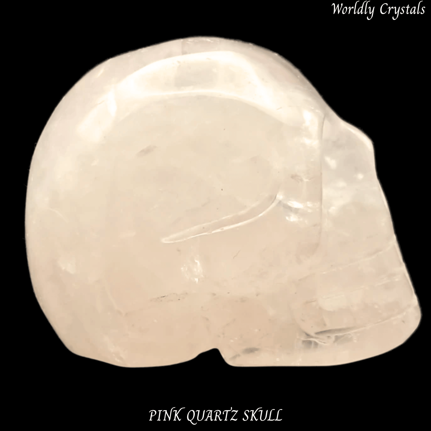 Skull Quartz Pink