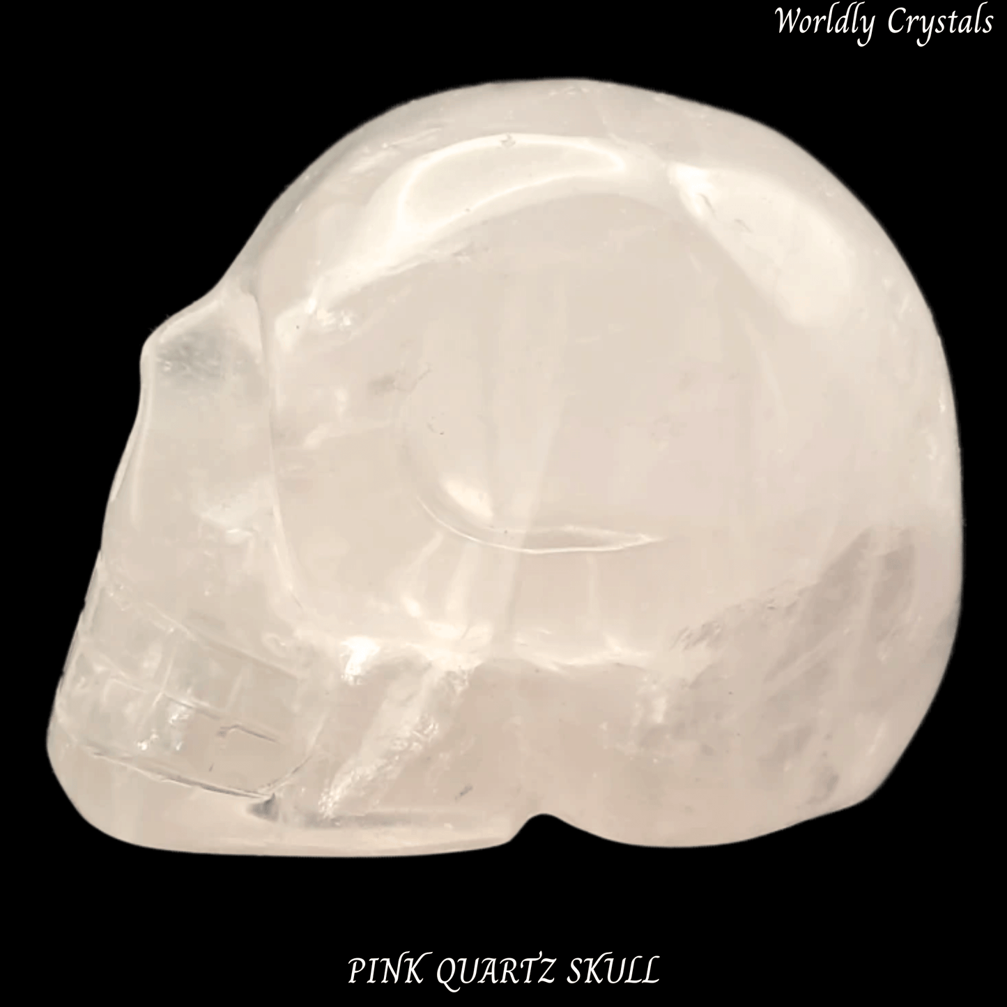 Skull Quartz Pink