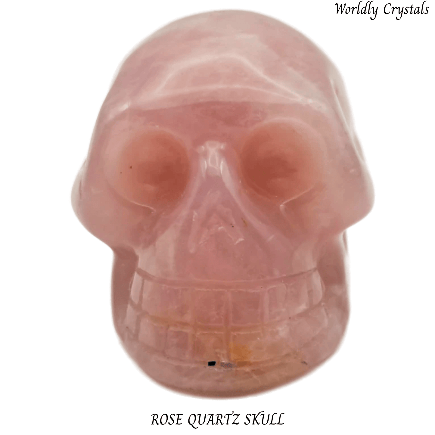 Skull Quartz Rose