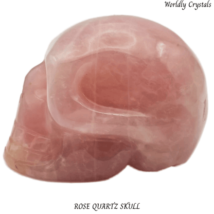 Skull Quartz Rose