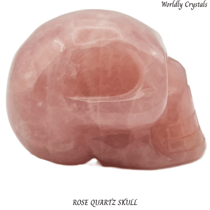 Skull Quartz Rose